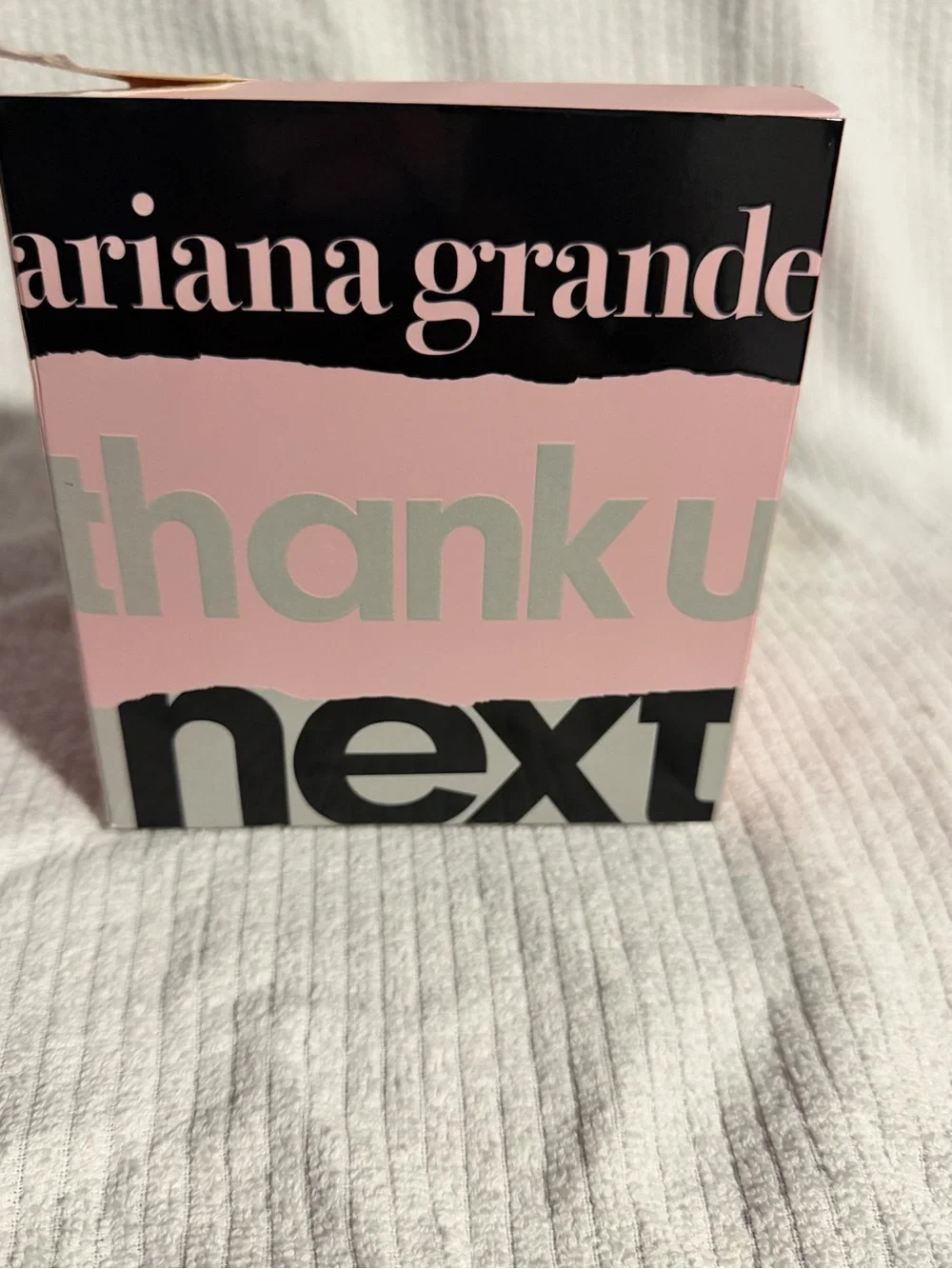 Ariana Grande Thank U Next Pink & Black Body Oil Moisturizer